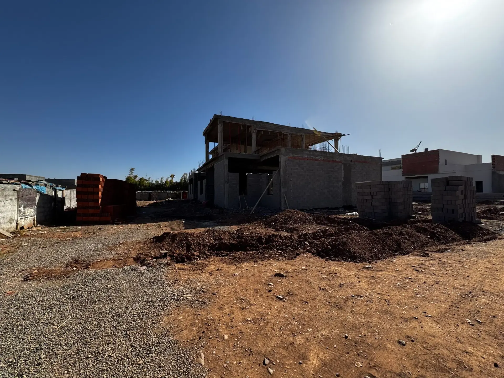 Villa 500 m² en cours de construction sur Amelkis